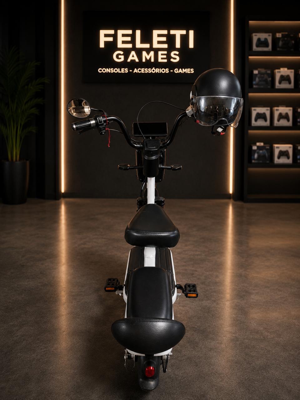 Scooter elétrica, 500w, TROCO POR COLEÇÃO DE JOGOS.