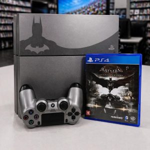 PlayStation 4, Play 4, EDIÇÃO Batman, Completo, entrego e envio pra todo Brasil.