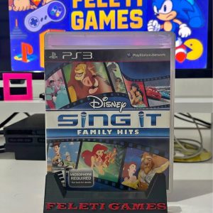 Disney Sing It - Family Hits - PlayStation 3