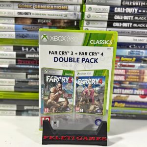 Far Cry 3 e Far Cry 4 - Double Pack - Xbox 360