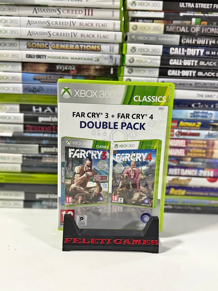 Far Cry 3 e Far Cry 4 - Double Pack - Xbox 360