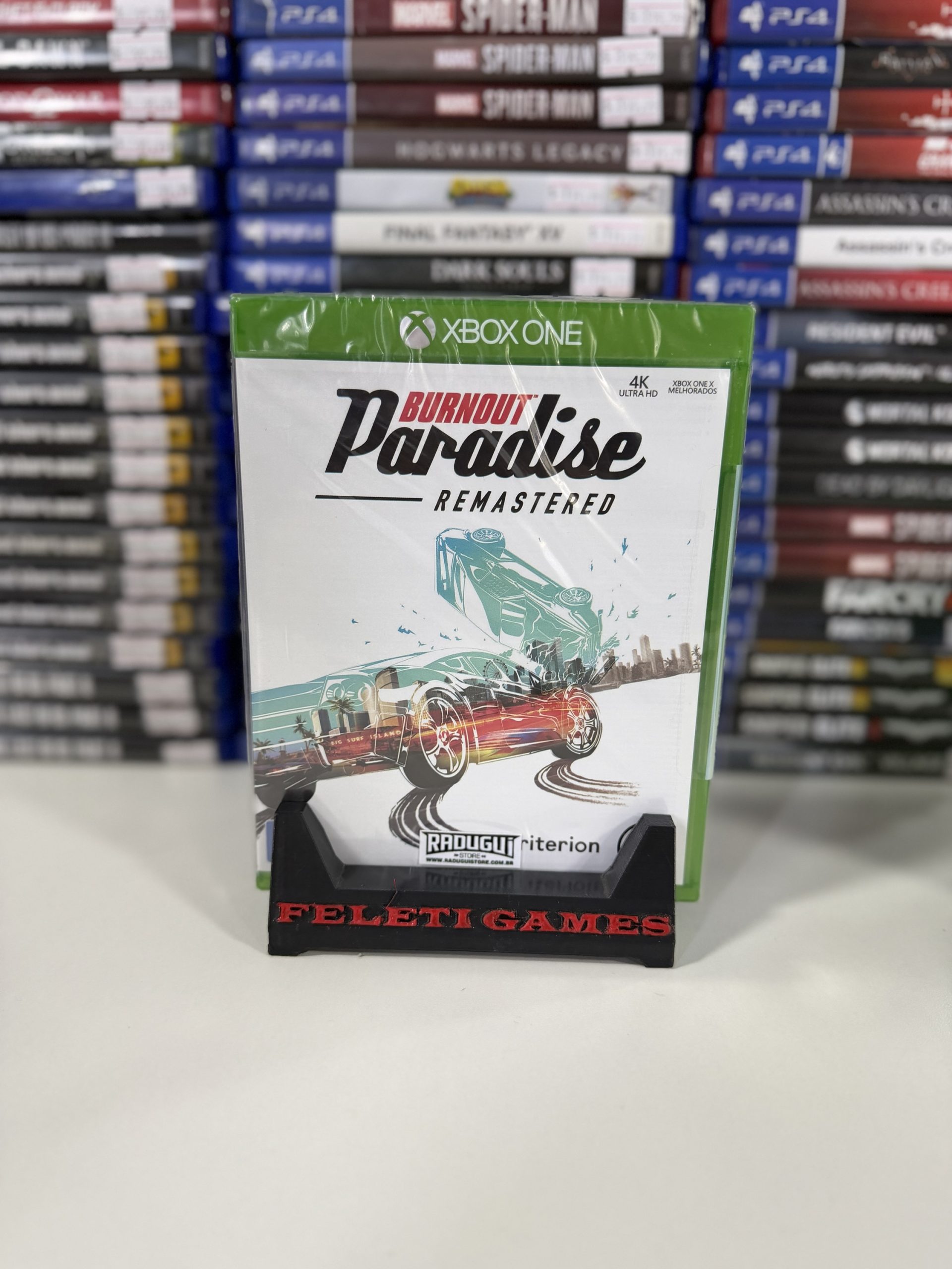 Burnout Paradaise, Xbox One S, Xbox One.