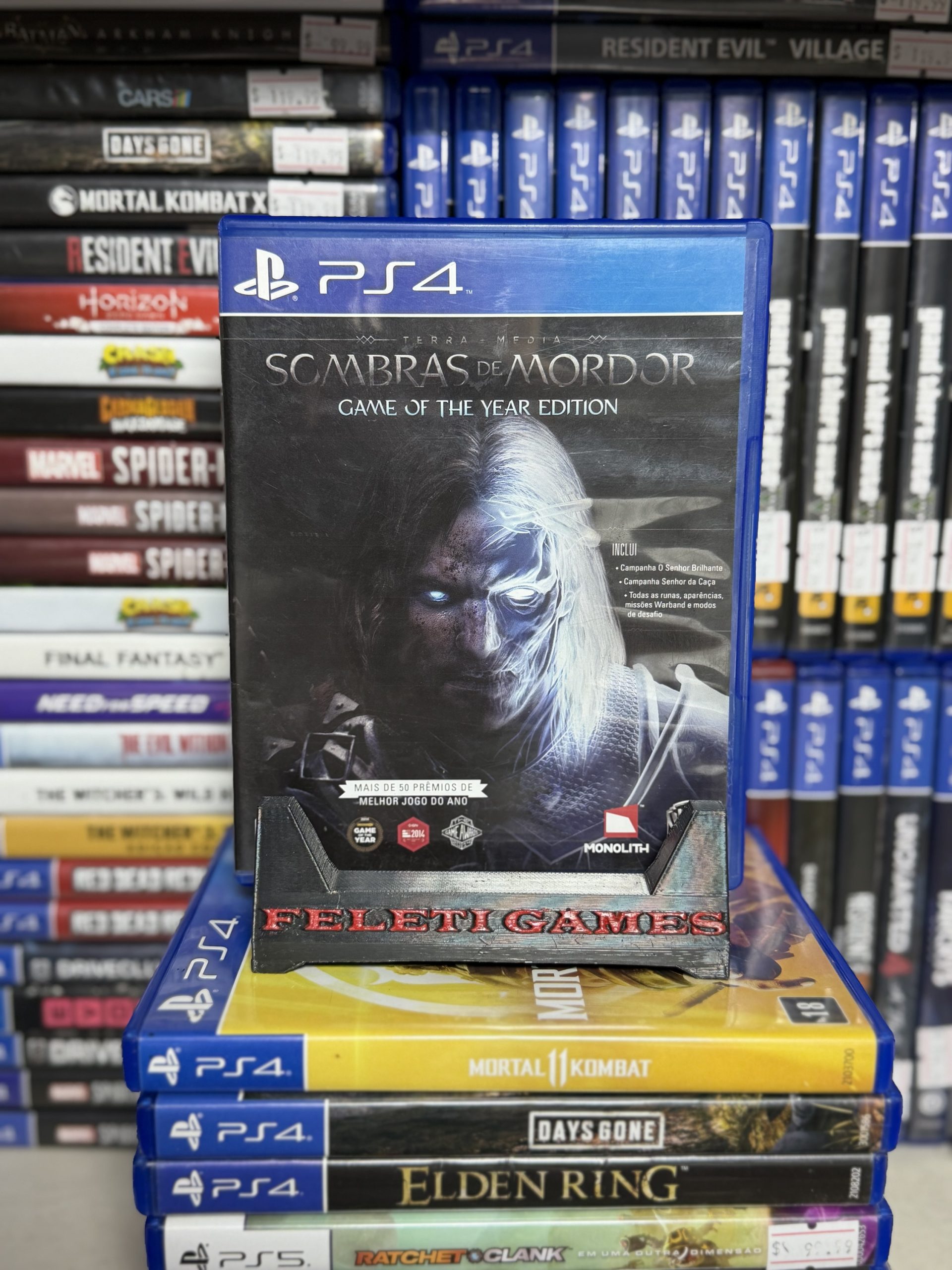 Sombras de Mordor, PlayStation 4, Play 4.
