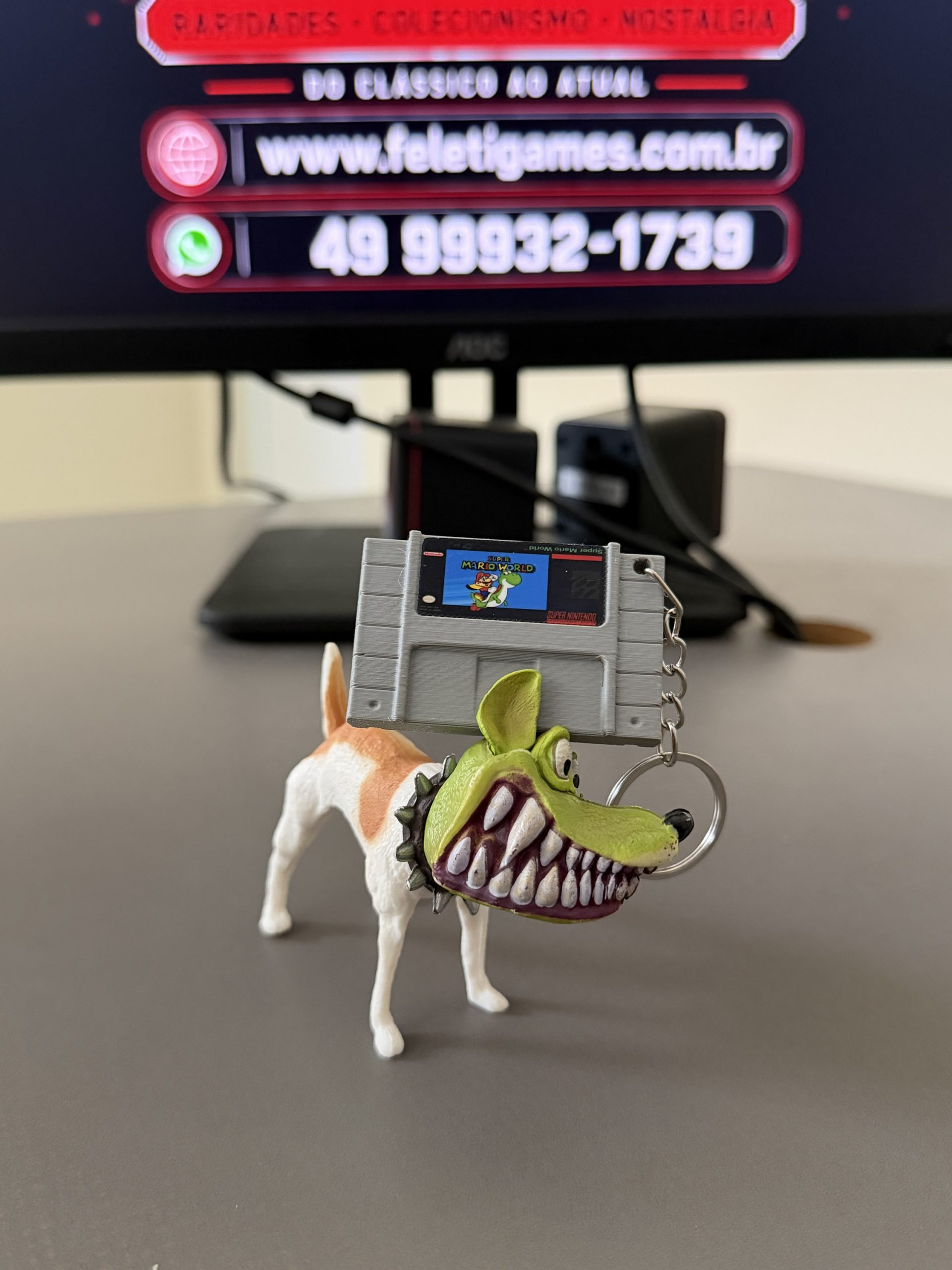 Chaveiro SUPER MARIO com NFC. - Imagem 2