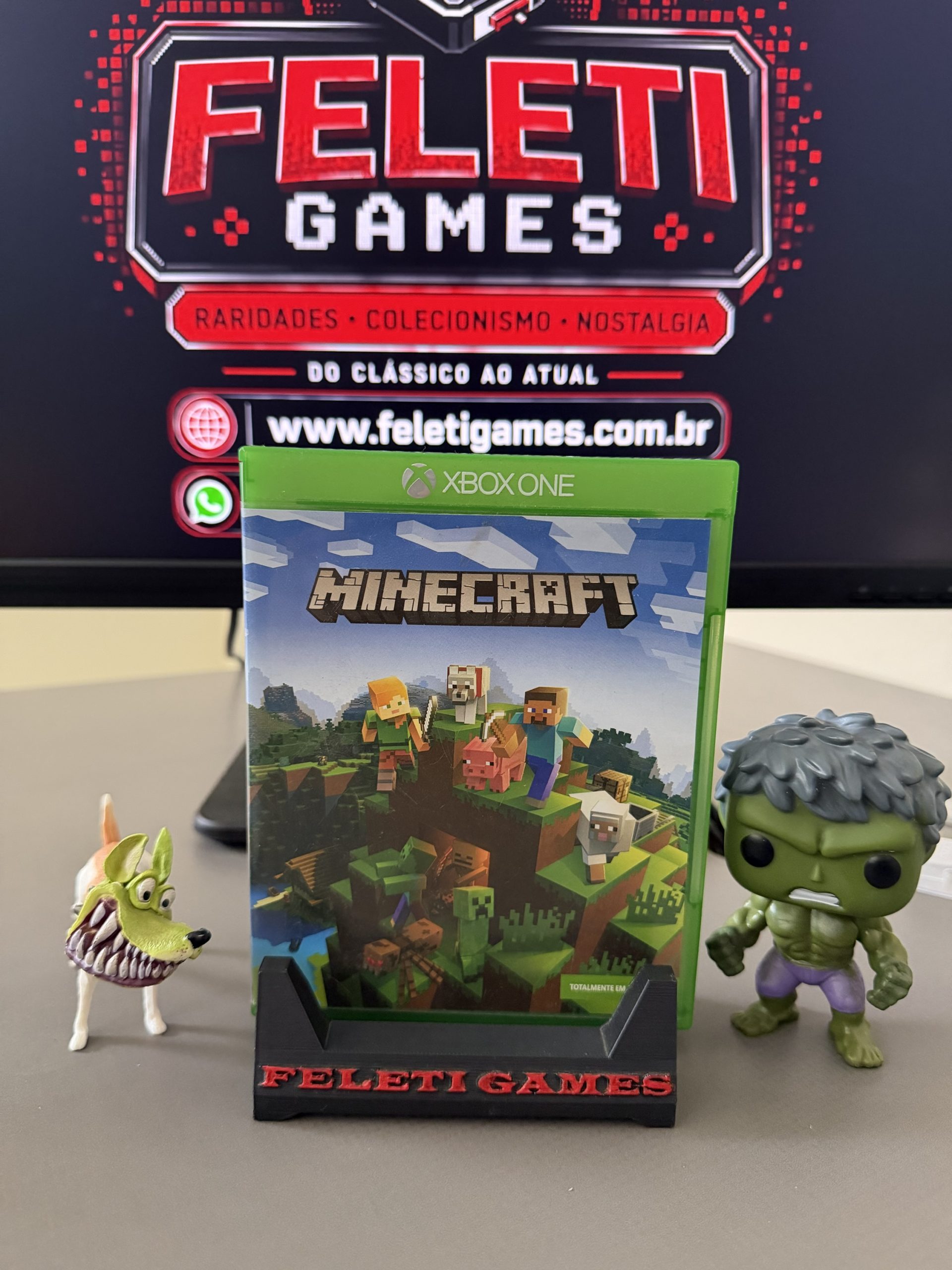 Minecraft xbox One e one S.