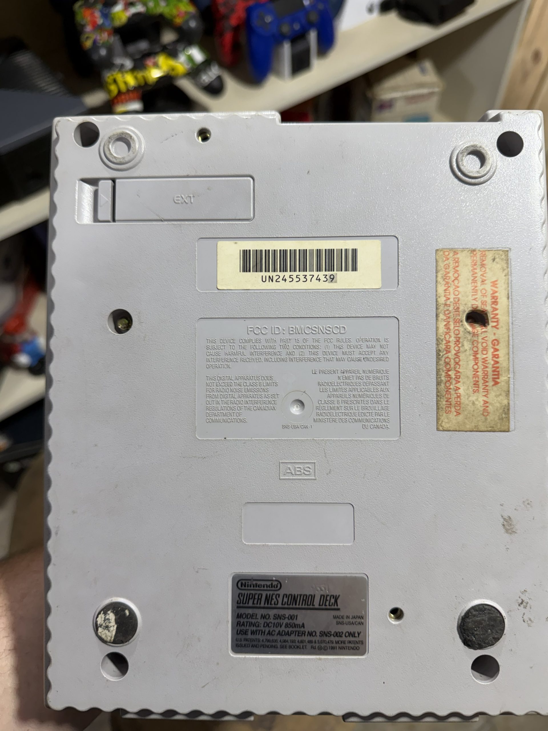 Super Nintendo - Original - funcionando 100%. - Imagem 2